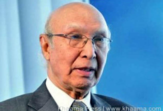Aziz Stresses Cooperation  to Eliminate Terrorism